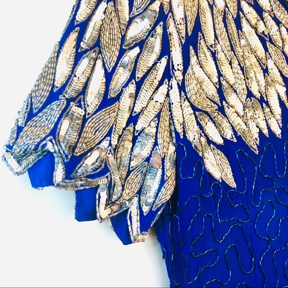 NWT Vintage Stenay Sequin Cocktail Dress - Picture 3 of 4